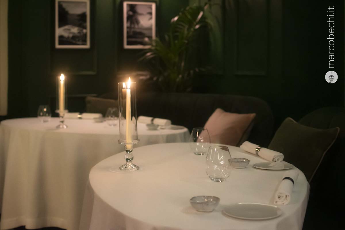 Un particolare del ristorante Luca's