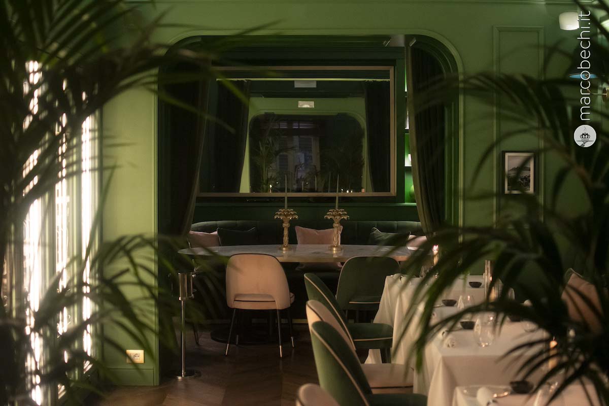 Un particolare del ristorante Luca's