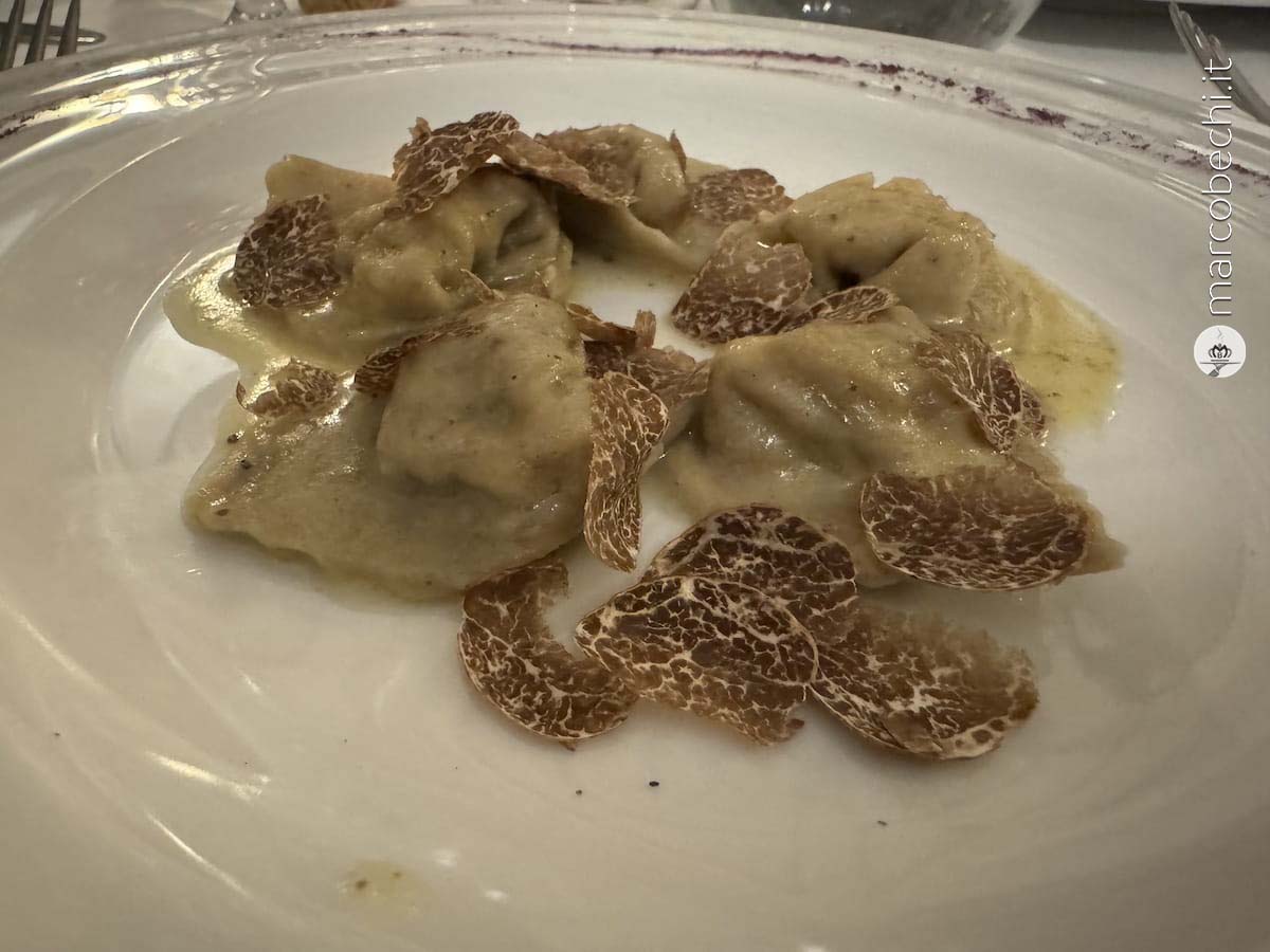 Il Cappelletto alla verza con il tartufo