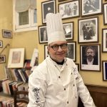 Emiliano Rossi chef e proprietario dell'Osteria del Teatro Cortona