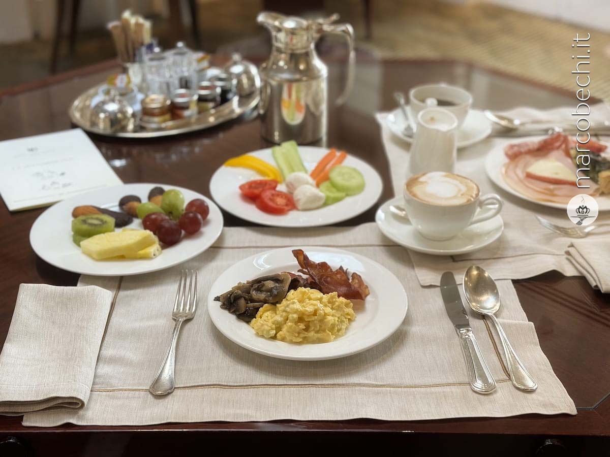 La colazione al Lord Byron a Roma