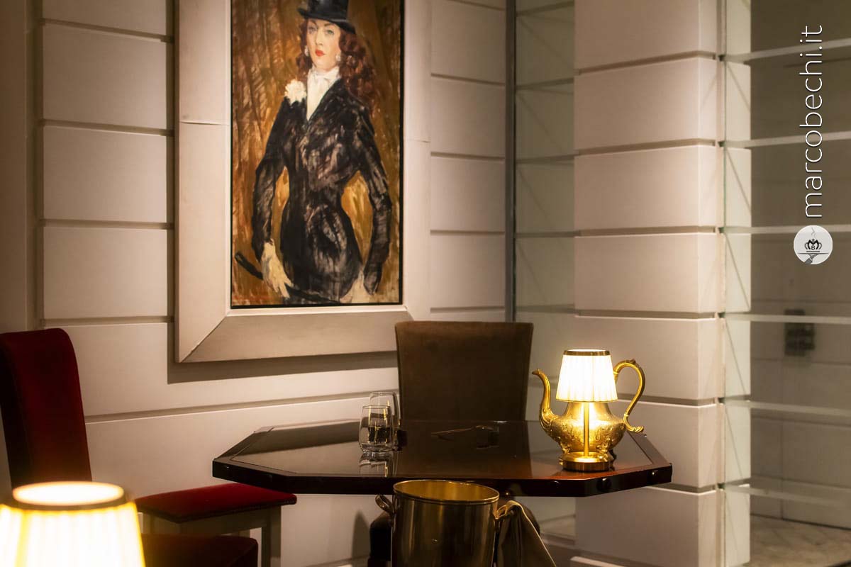La sala da pranzo del Lord Byron a Roma