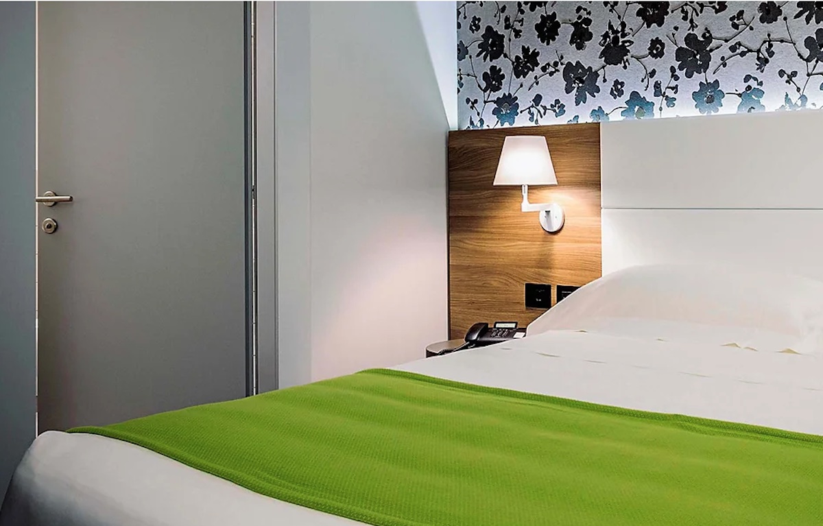 Una camera dell'Hotel