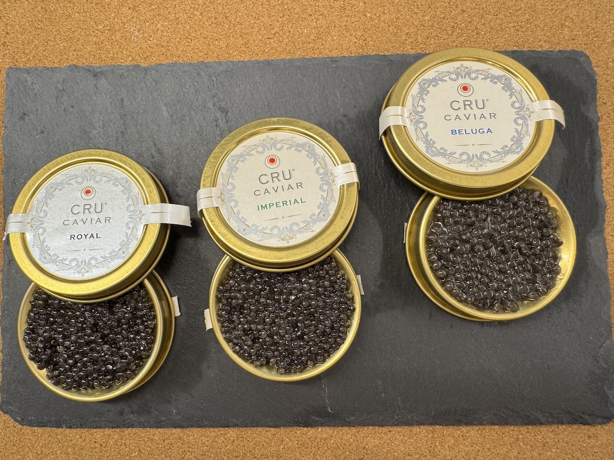 La degustazione di caviale