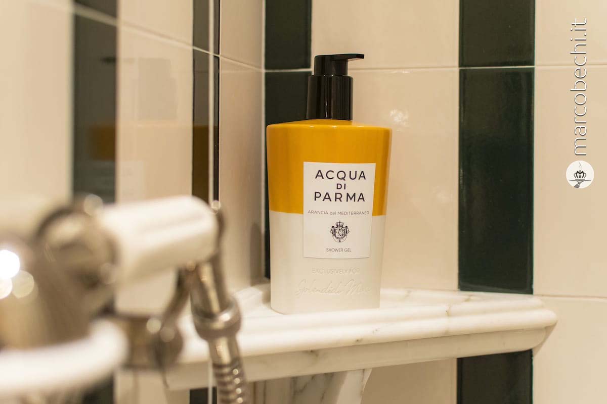 Un dettaglio del bagno