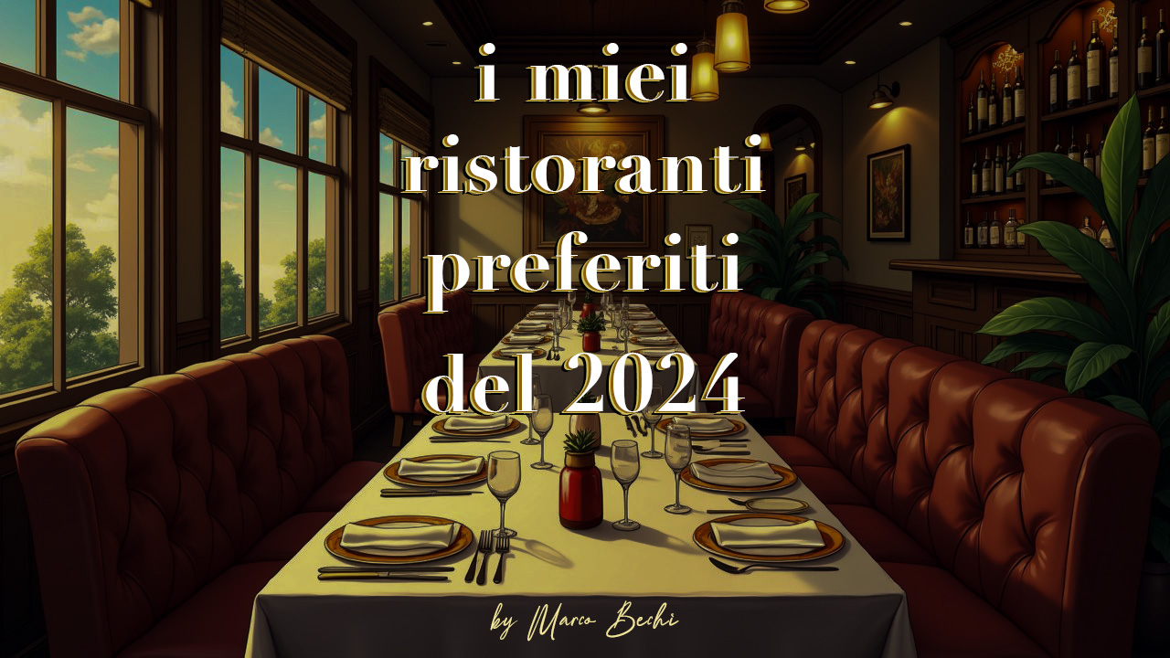 i miei ristoranti preferiti