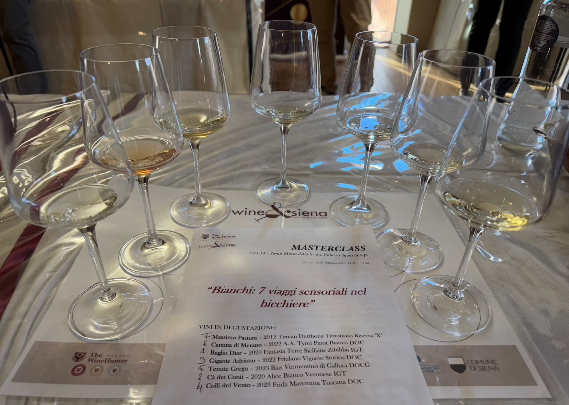 La Masterclass a Wine&Siena