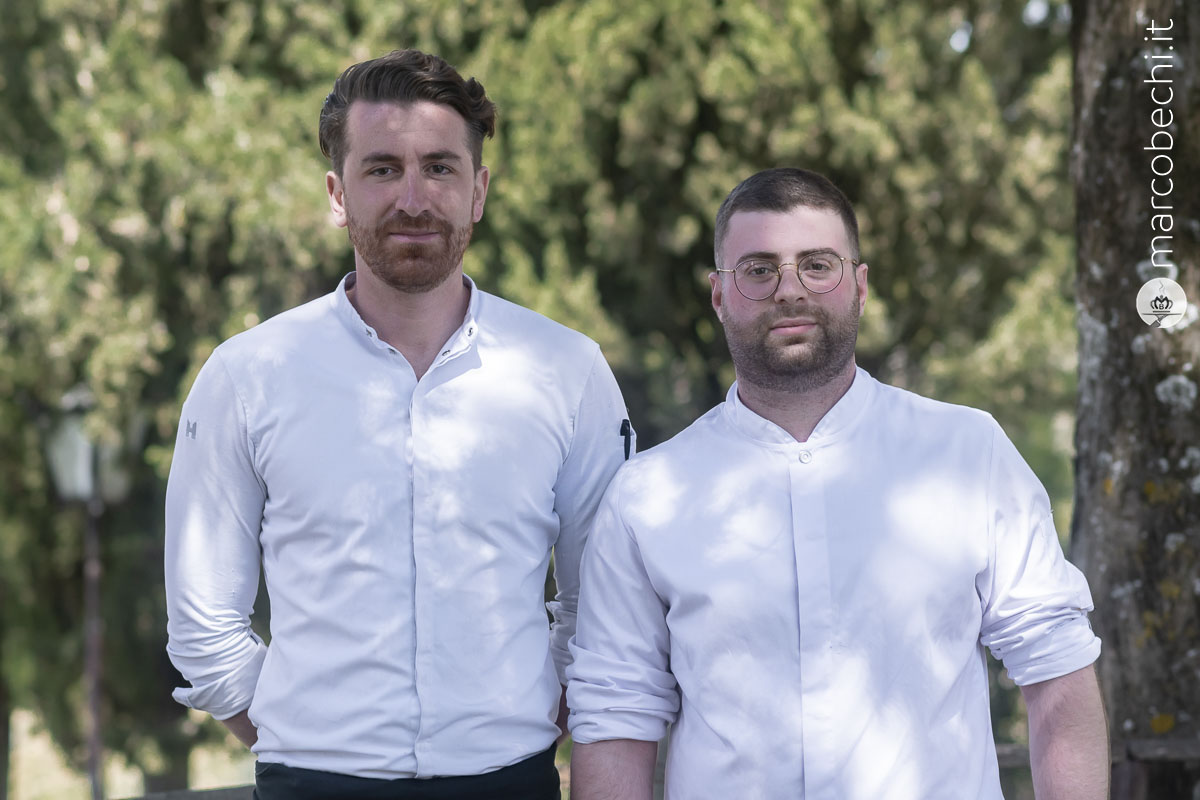 L'executive chef Marco Capparelli Mugnai e l'head chef Matteo Piscopo