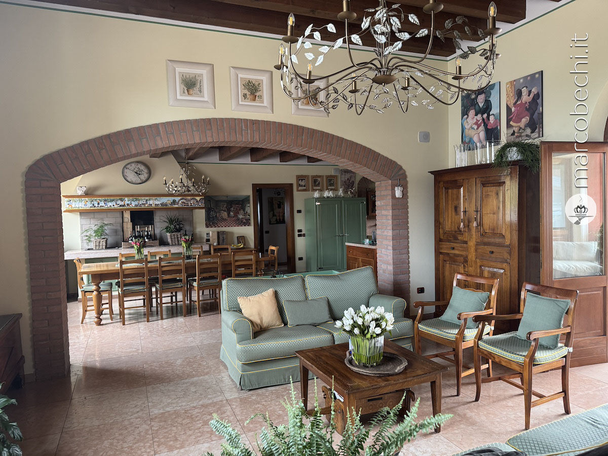 La sala degustazione