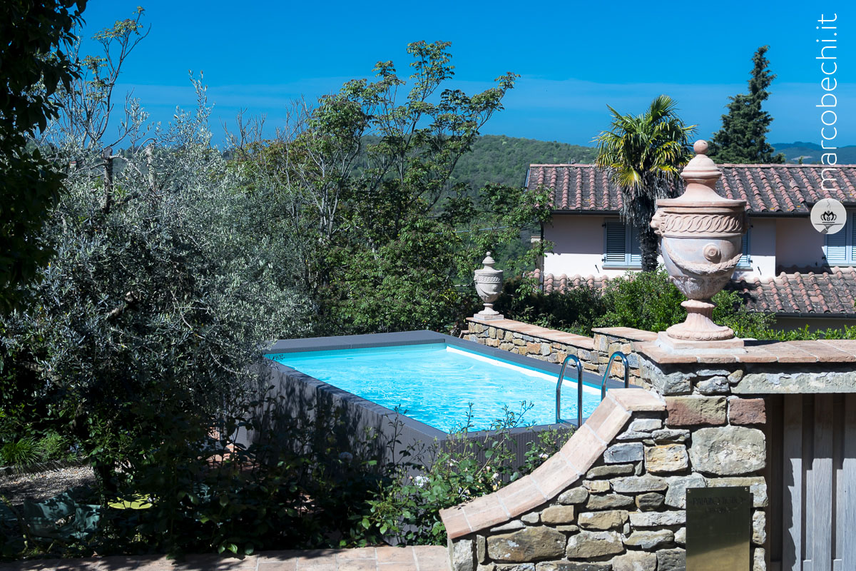 La piscina di Palazzo Tiglio