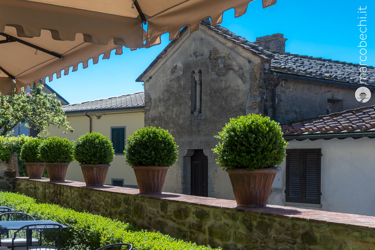 La chiesa dove si svolgono le mostre