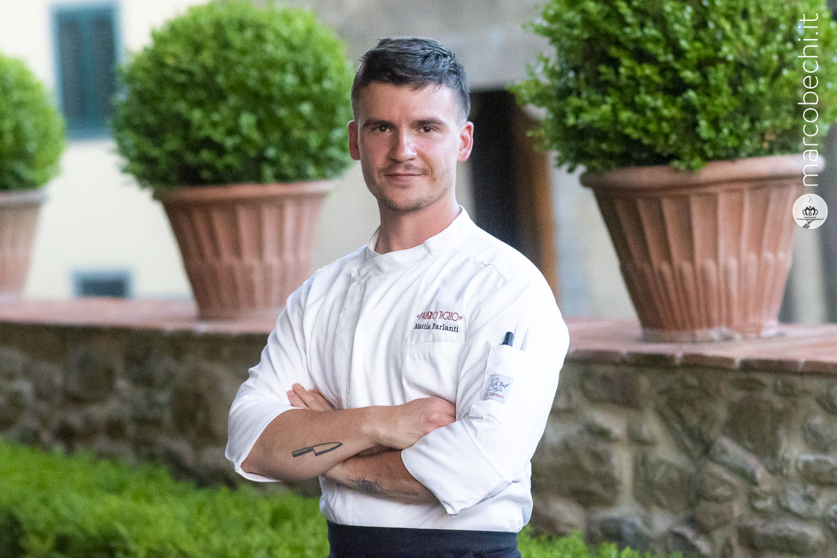 lo chef Mattia Parlanti