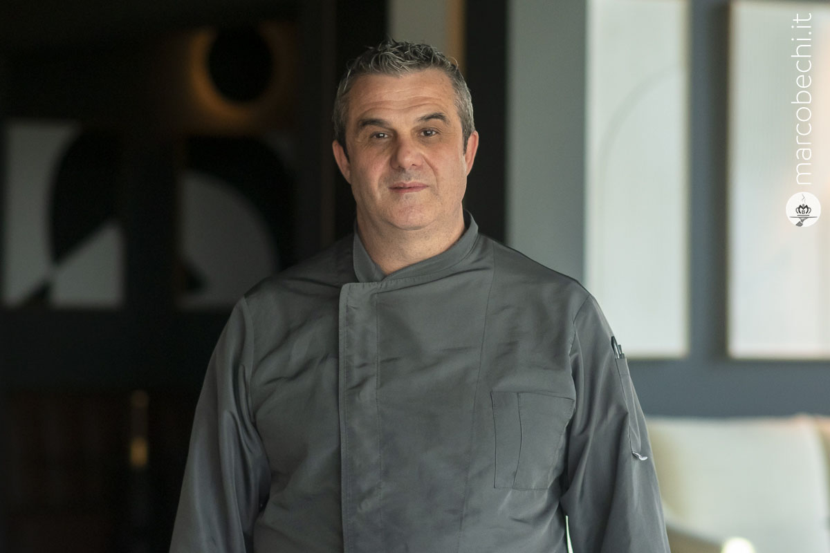 Lo chef Emiliano Lombardelli