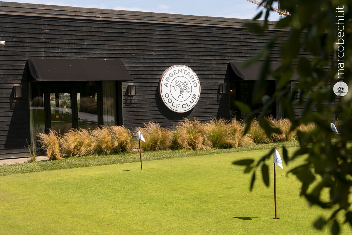 L'accesso al campo di golf
