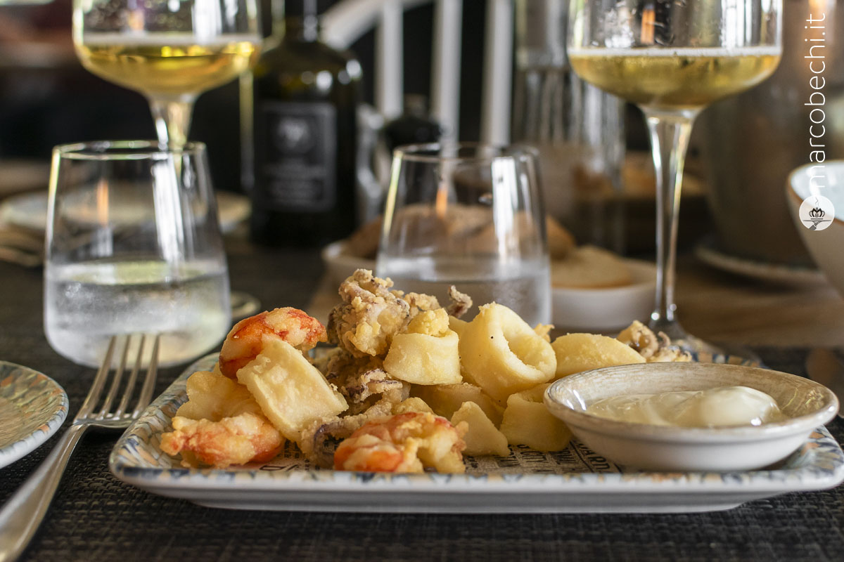 Il fritto misto dell'Osteria Golf Resort