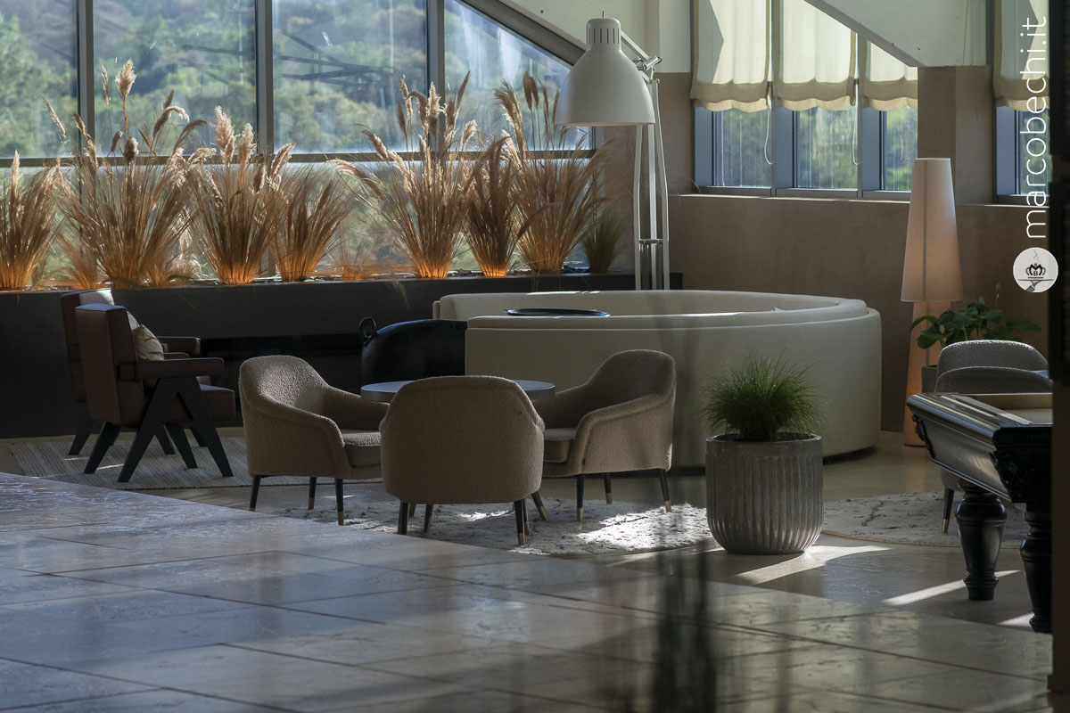 La lobby dell'Hotel