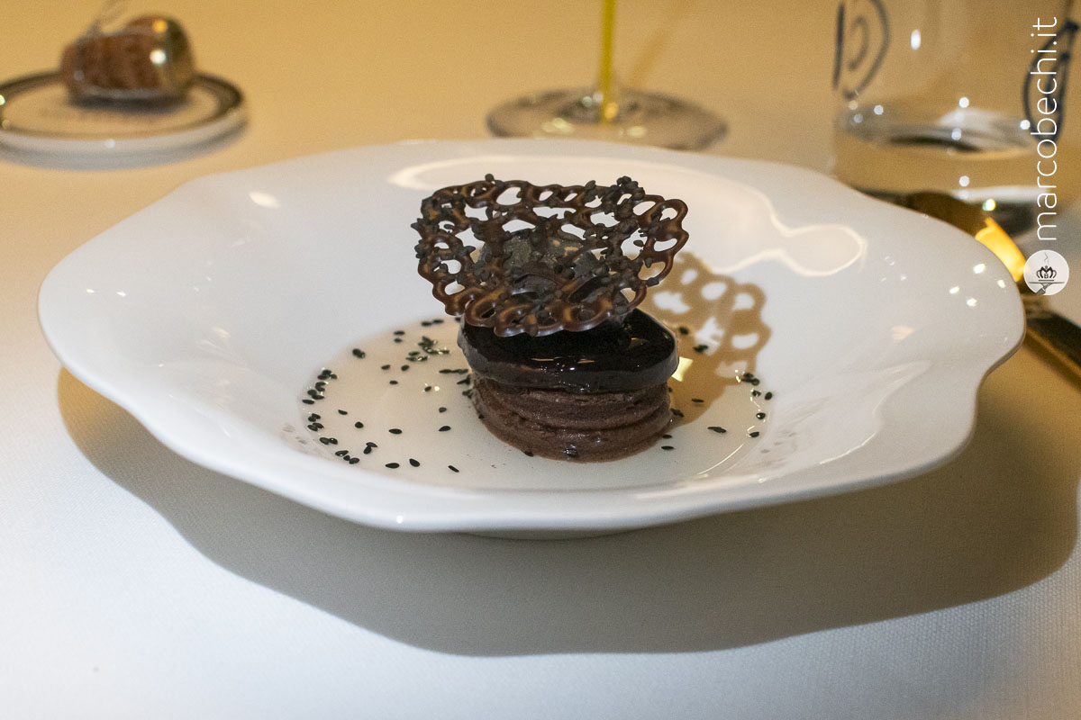 Sesamo nero, cioccolato Vietnam, infuso al the'