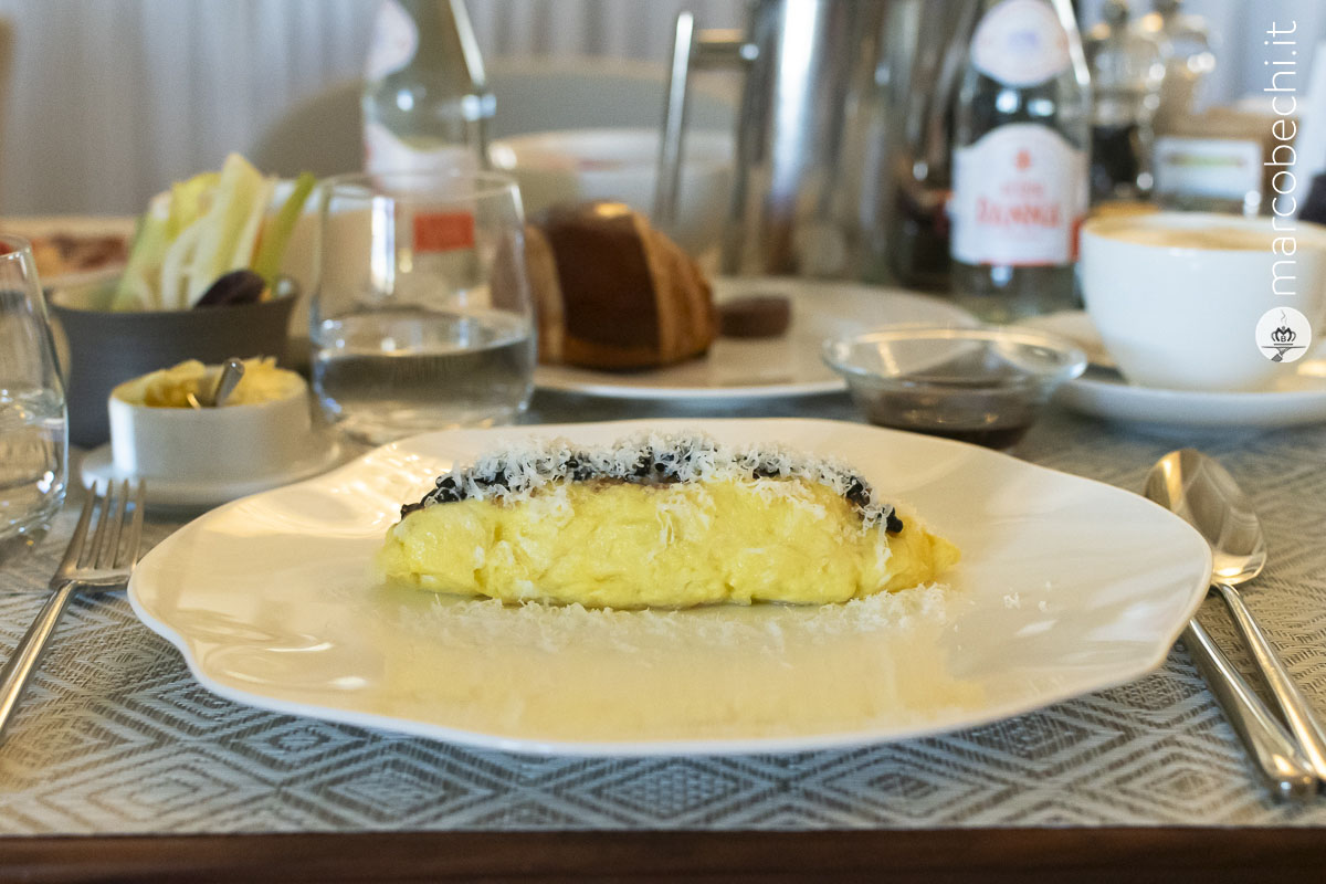 L'omelette al tartufo