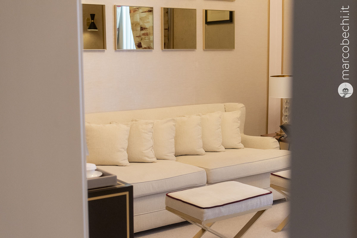 Una suite al Grand Hotel Principe di Piemonte Viareggio