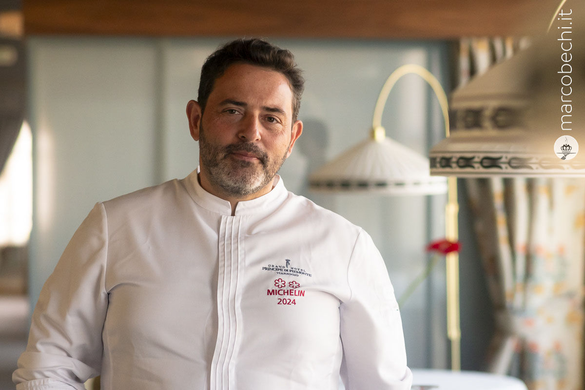 Lo chef Giuseppe Mancino del Piccolo Principe **