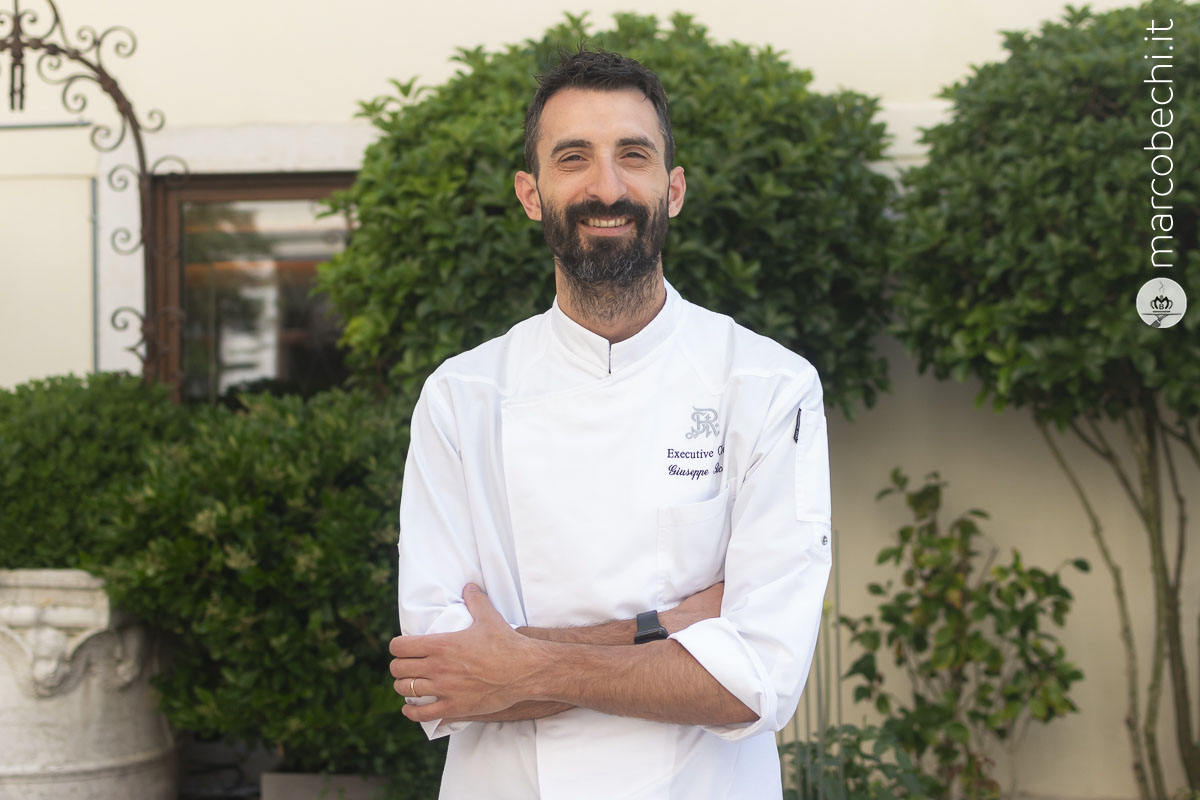 Lo chef Giuseppe Ricci