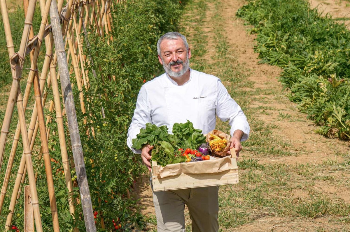 Lo chef Andrea Campani