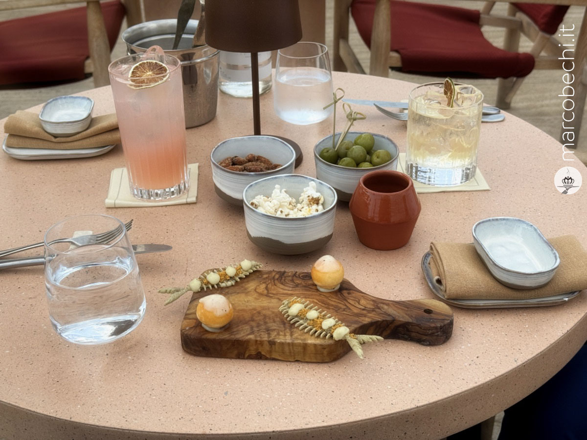 Gli aperitivi da Notos il Rooftop di Six Senses Rome