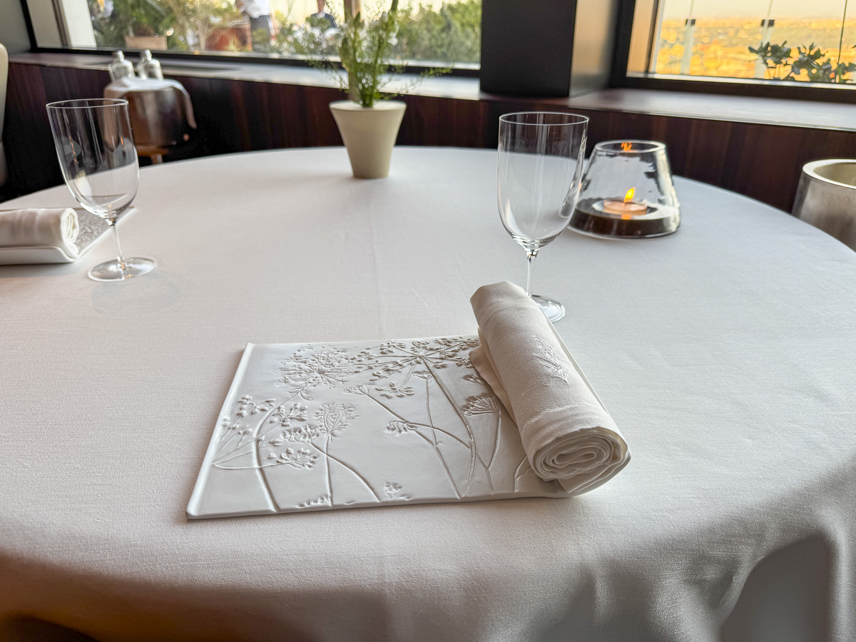 La tavola de La Pergola