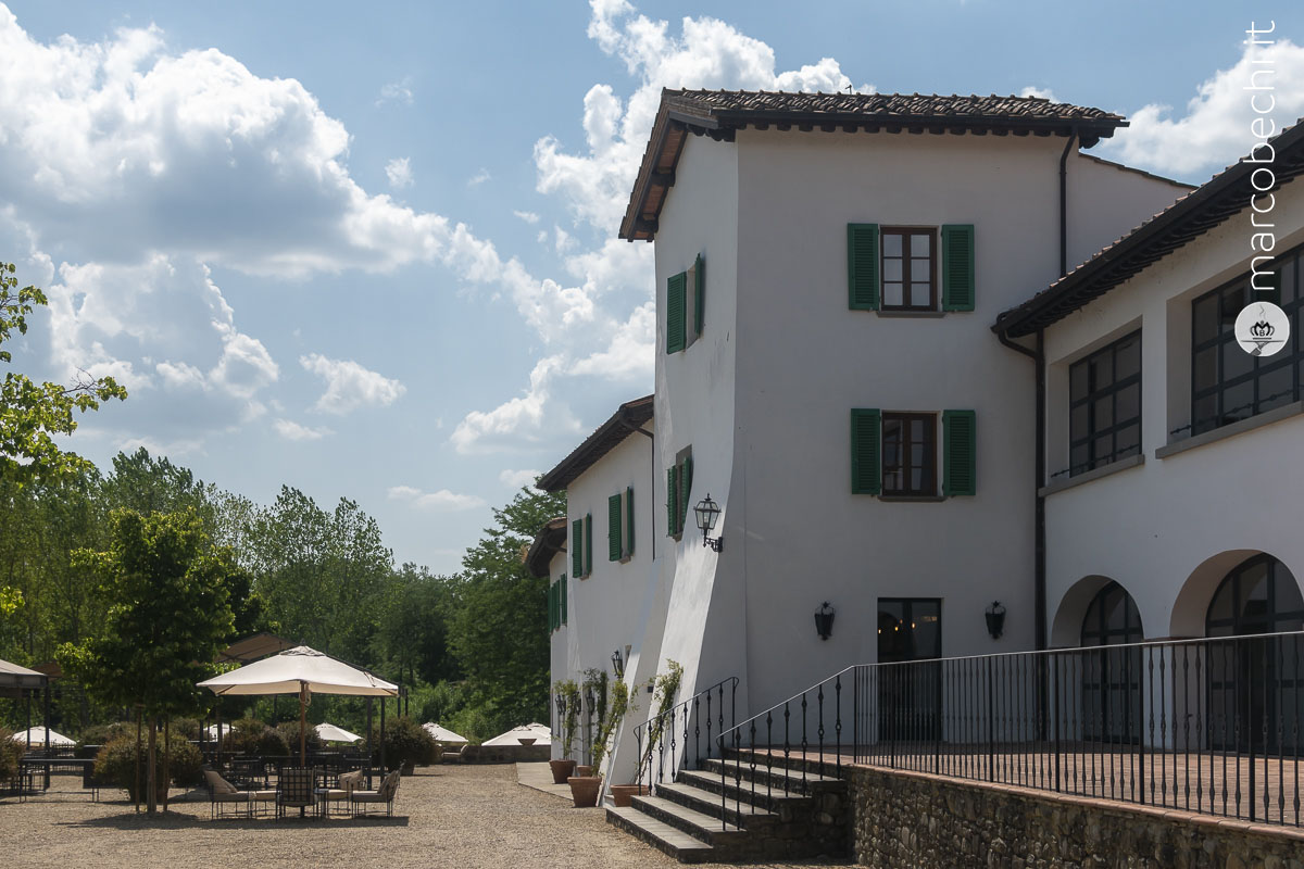 L'osteria del Borro a Viesca Toscana