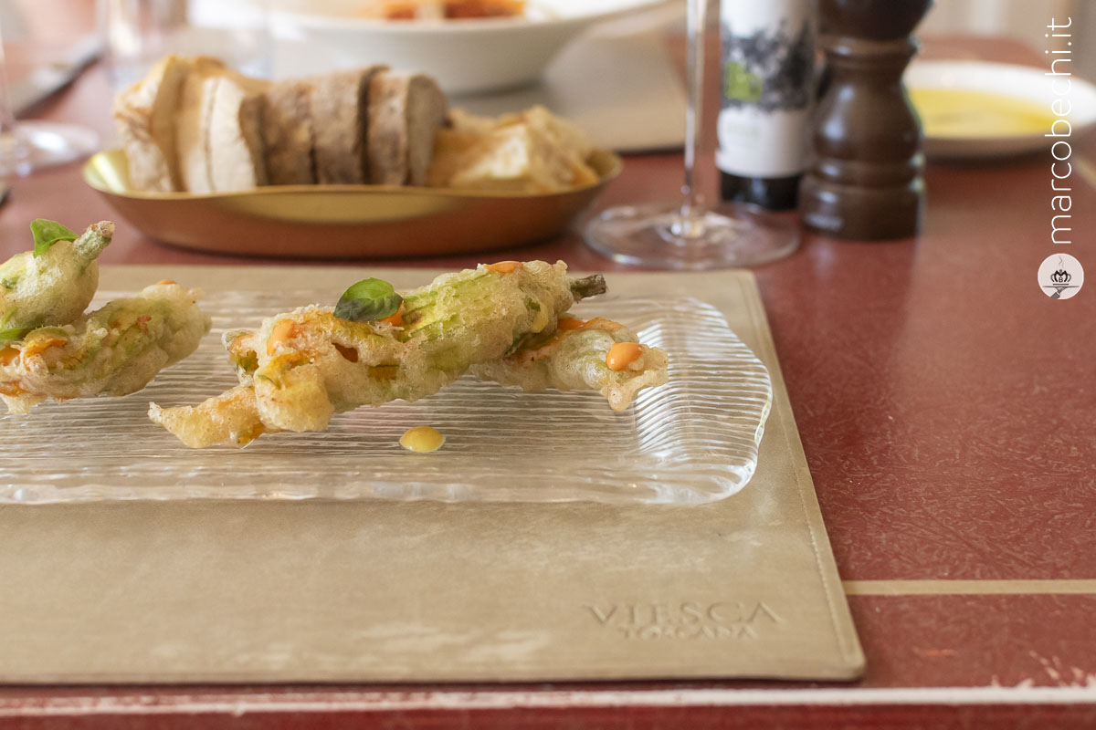 Piatto del giorno - Fiori di zucca ripieni