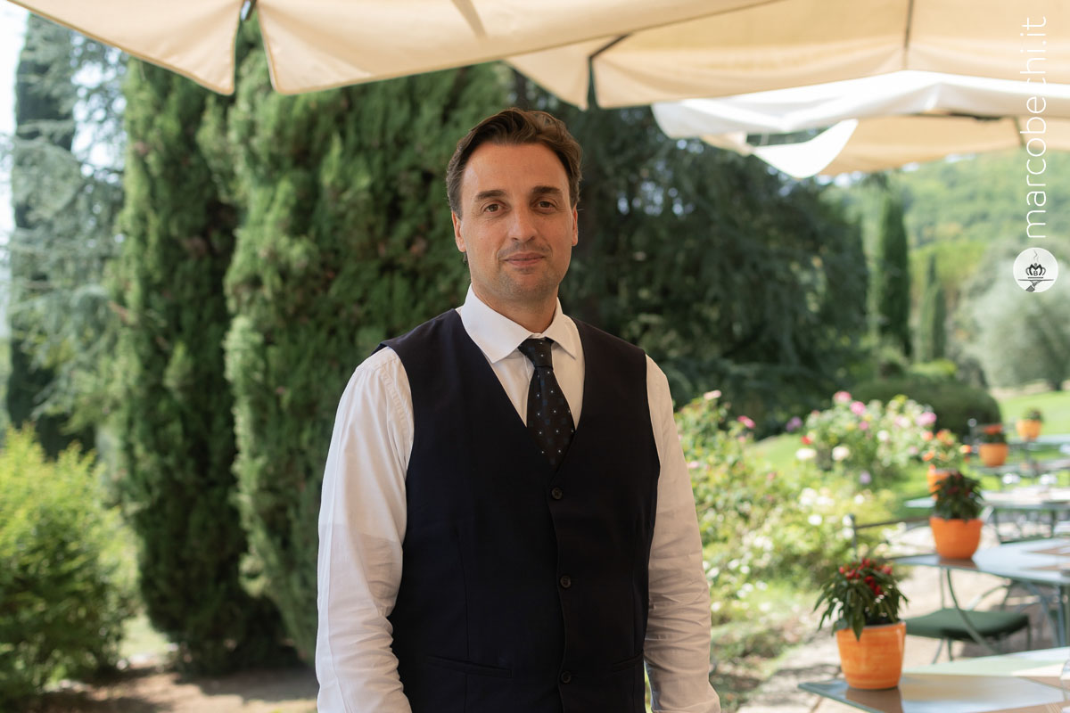 il Restaurant Manager Daniele Agrimi