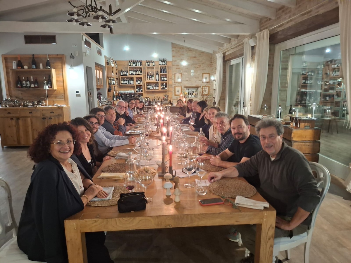 La cena a Tenuta dei Mori