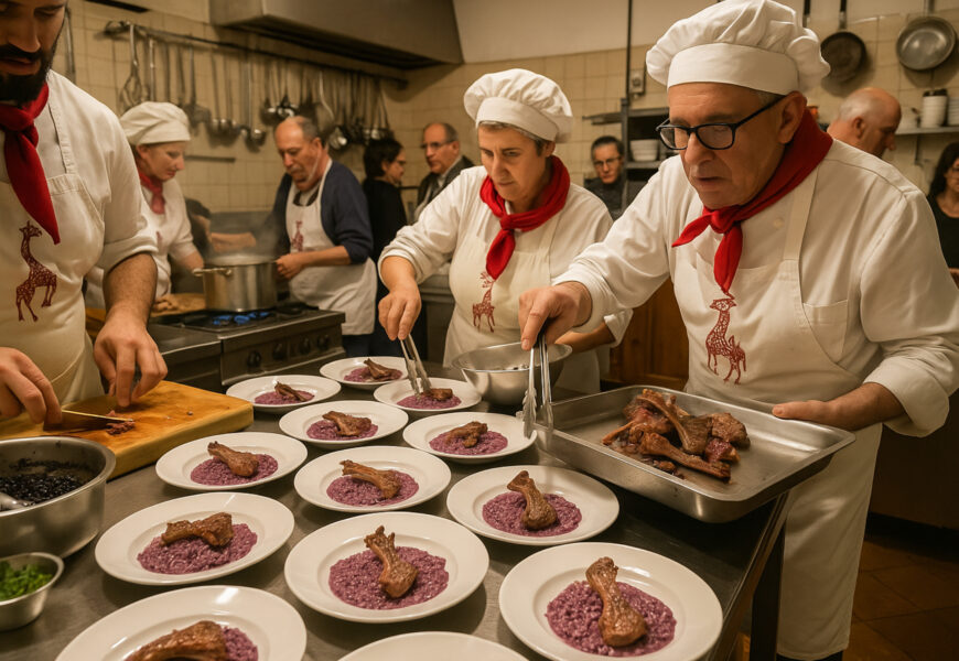 Cucina in contrada
