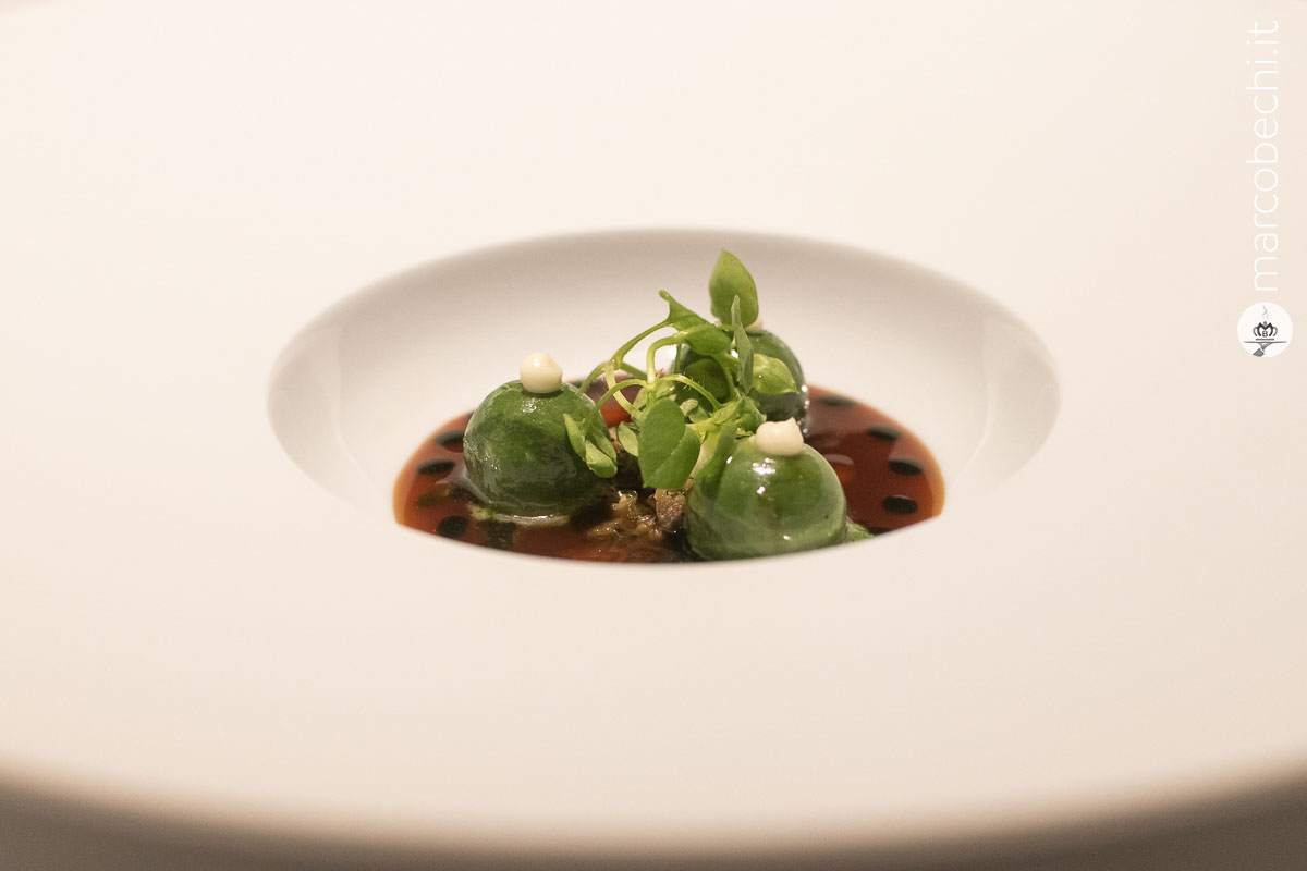 "Gnudi" Ricotta e Erbe Amare