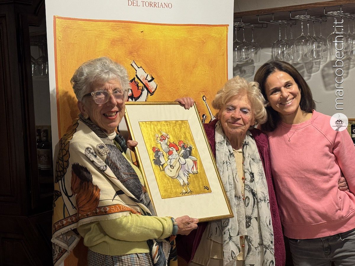 La famiglia di Francesco Ferrini e la moglie di Nano