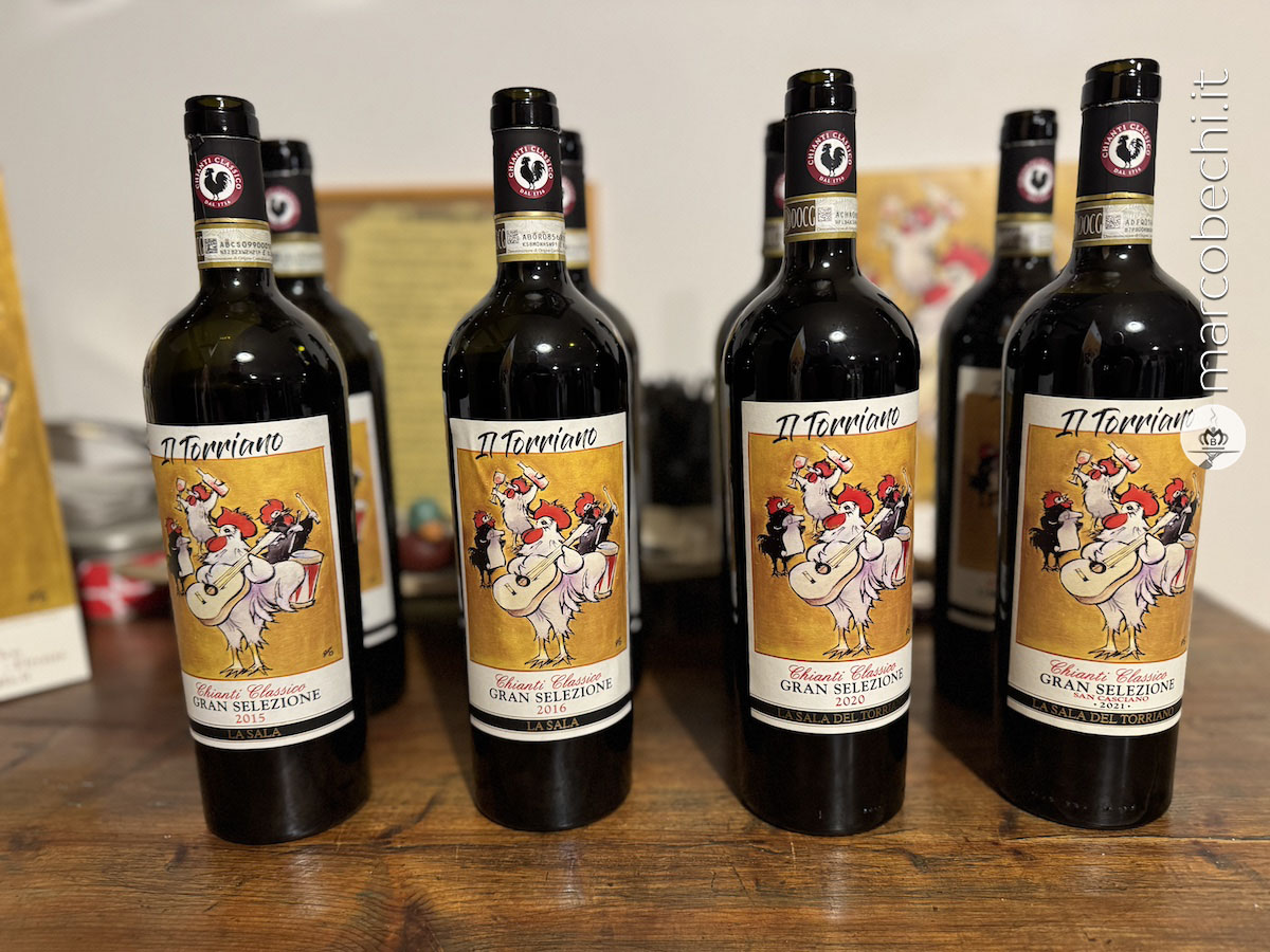 I vini usati nella verticale