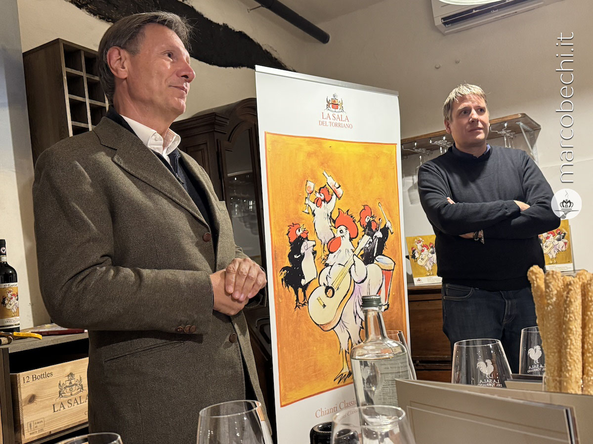 Francesco Rossi Ferrini e l'Enologo Ovidio Mugnaini