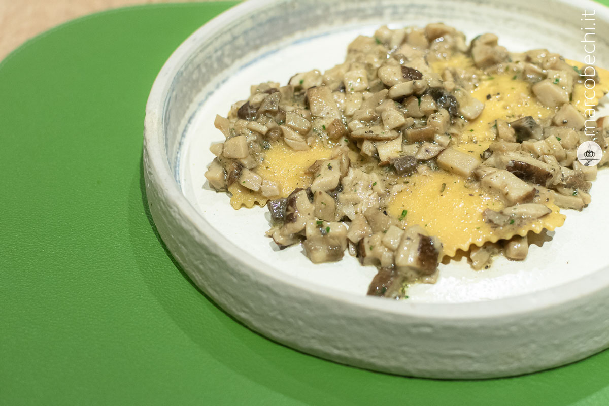 Tortelli di patate ai funghi porcini