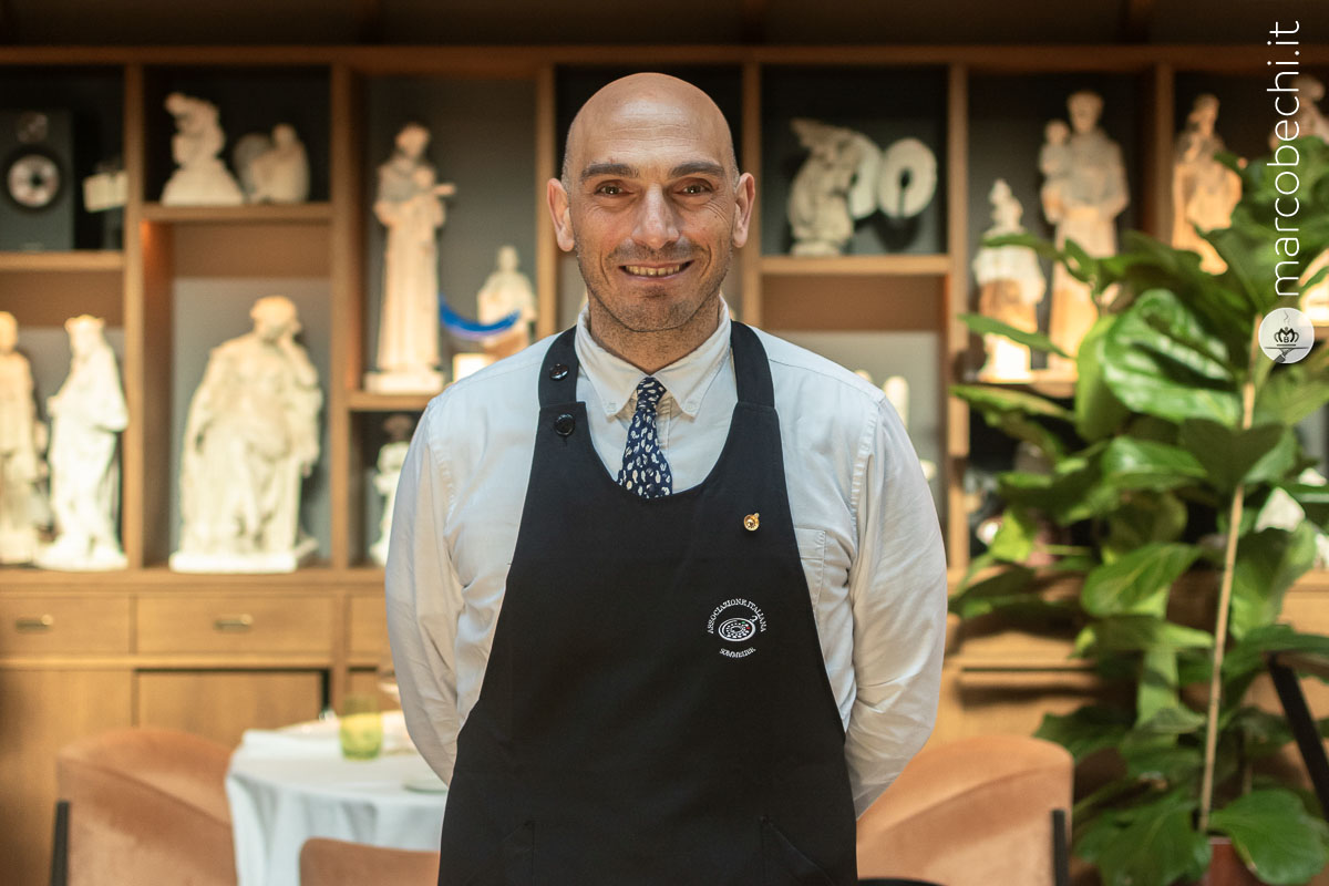 il sommelier Fabrizio Alari Esposito