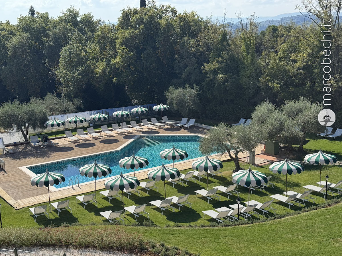 La zona piscine