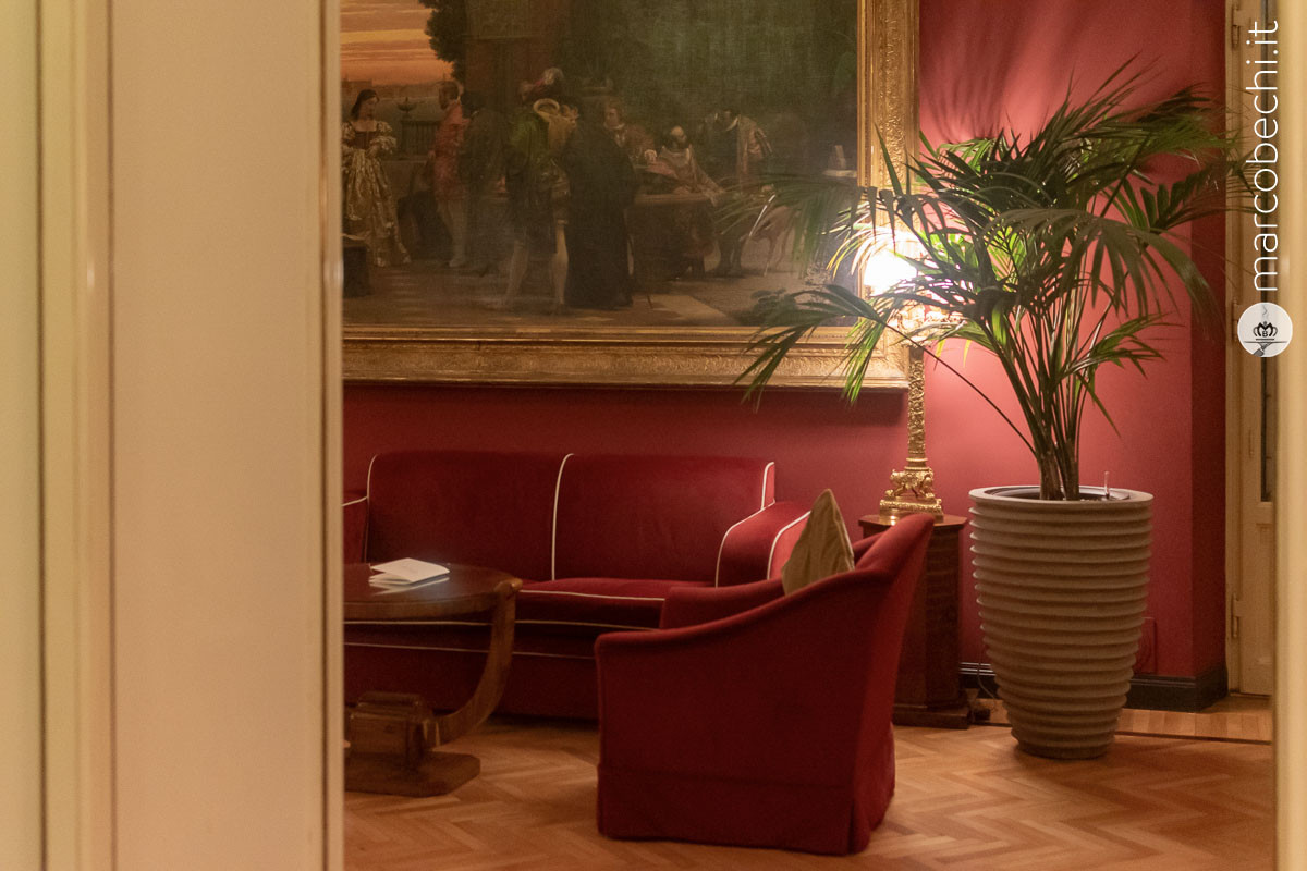 L'interno dell'Hotel Regency
