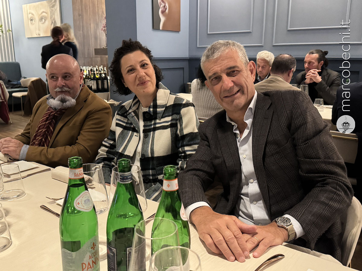 Antonio Stelli, Cristina Bargagli e Francesco Mazzei