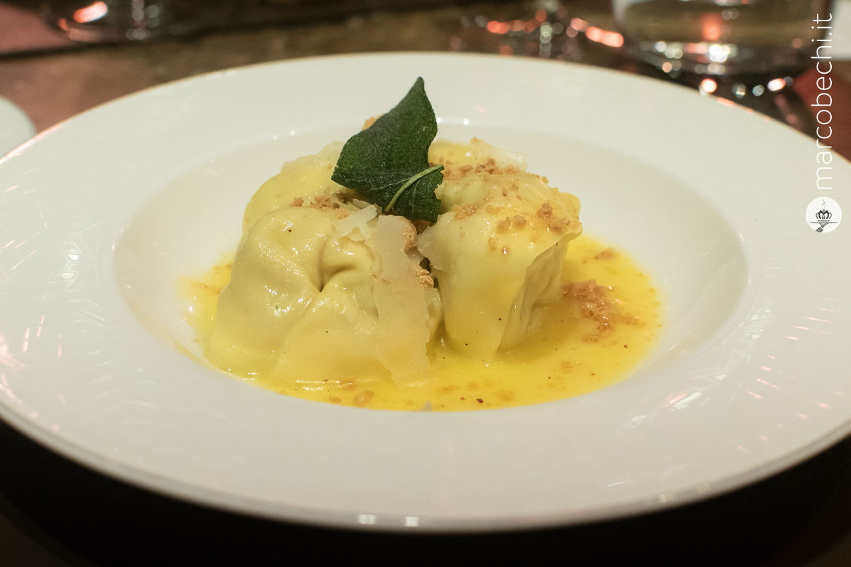 Tortelli di zucca burro e salvia