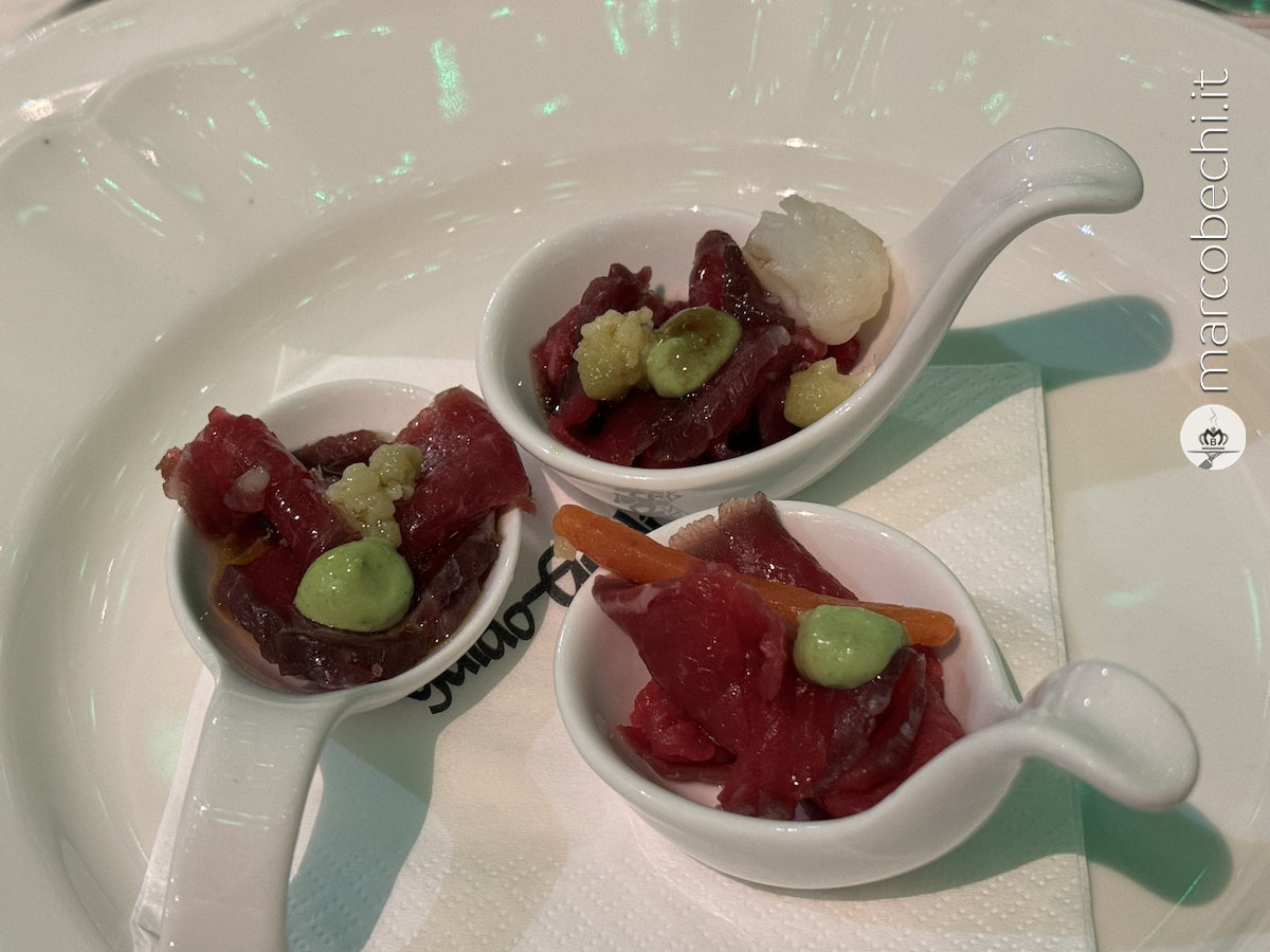 Sashimi di manzo