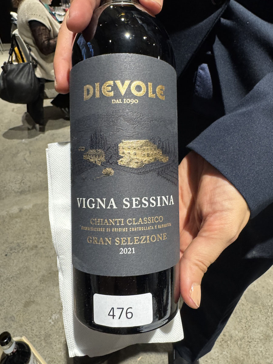 Chianti Classico Gran Selezione Vigna Sessina annata 2021 di Dievole