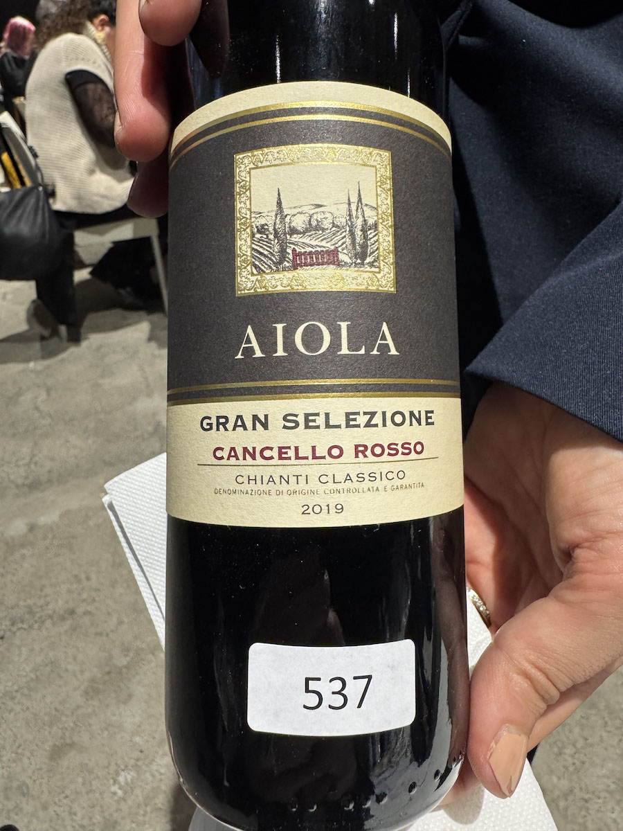 Chianti Classico Gran Selezione Cancello Rosso annata 2019 di Fattoria della Aiola
