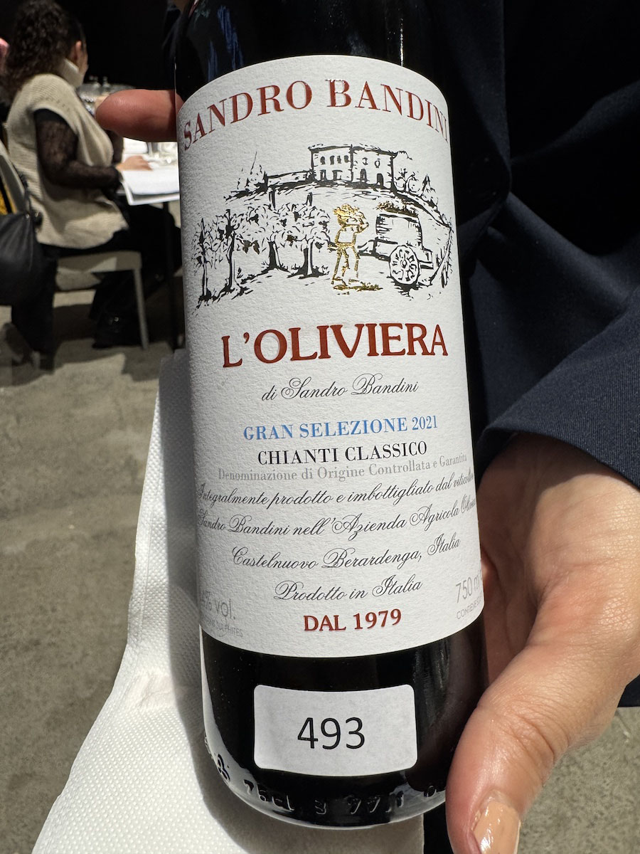 Chianti Classico Gran Selezione Sandro Bandini annata 2021 di Oliviera