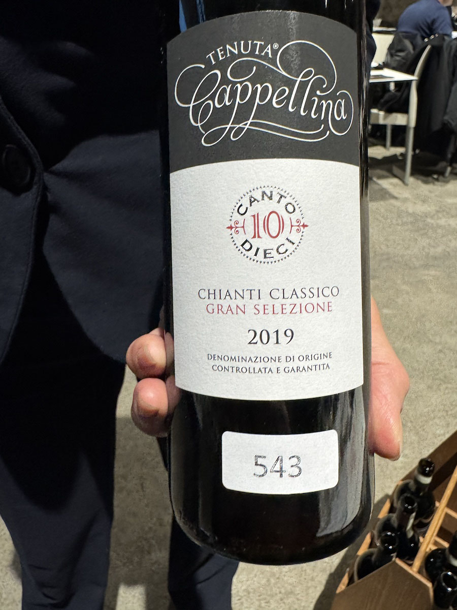 Chianti Classico Gran Selezione Canto Dieci annata 2019 di Tenuta Cappellina