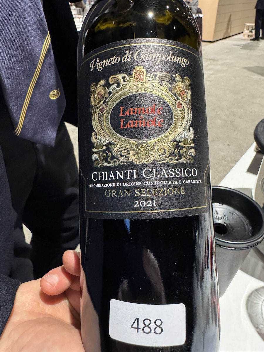 Chianti Classico Gran Selezione Vigneto Campolungo annata 2021 di Lamole di Lamole