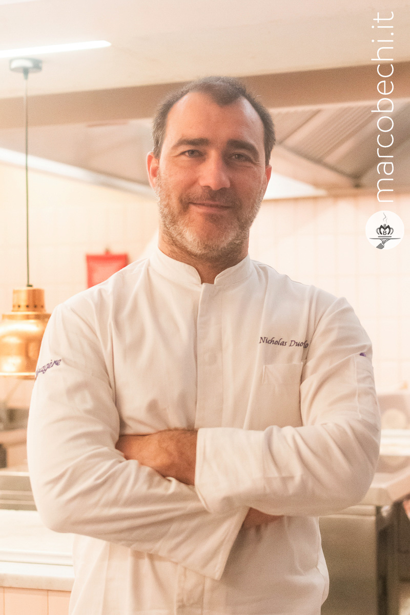 Lo chef Nicholas Duonnolo